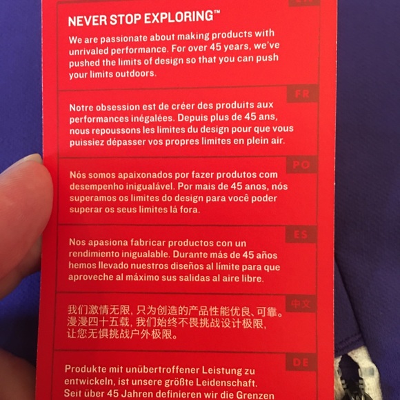 NWT North Face Tenno Jacket - Picture 9 of 14